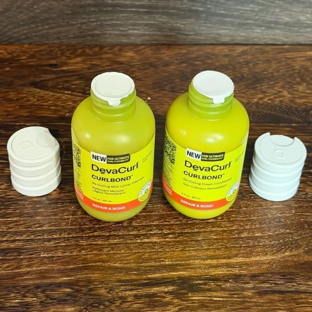 DevaCurl CurlBond Essential Repair Starter Kit Travel Size NEW. B